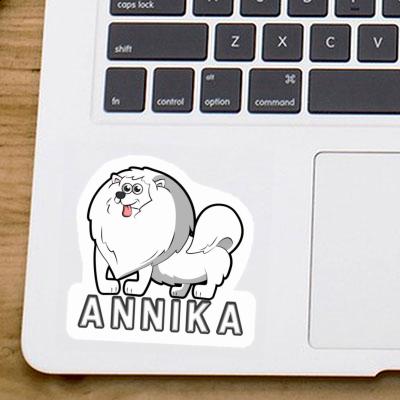 Sticker Annika German Spitz Image