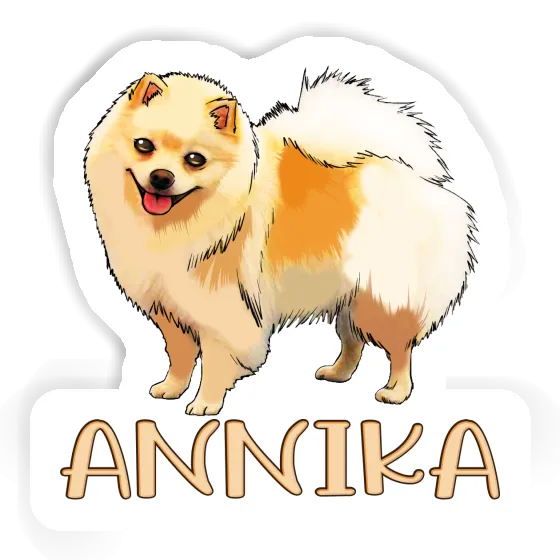 Sticker German Spitz Annika Image