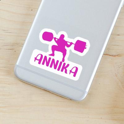 Sticker Weightlifter Annika Gift package Image