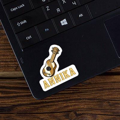 Sticker Guitar Annika Laptop Image