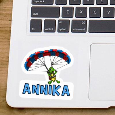 Annika Sticker Paraglider Notebook Image