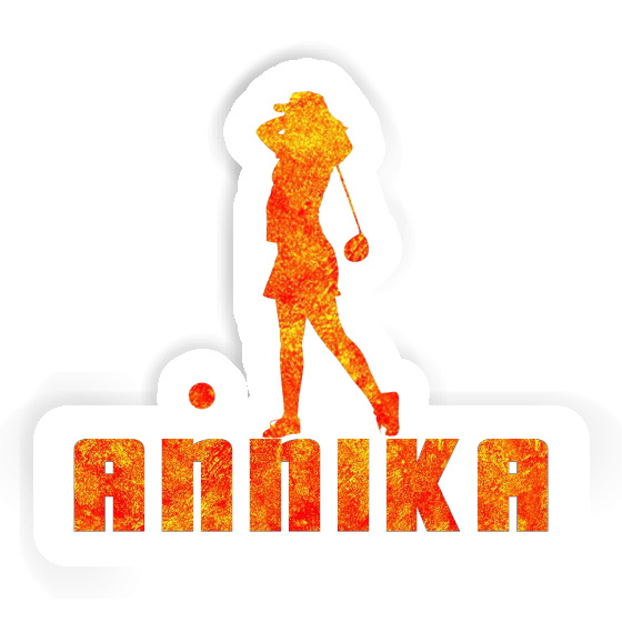 Autocollant Golfeuse Annika Gift package Image