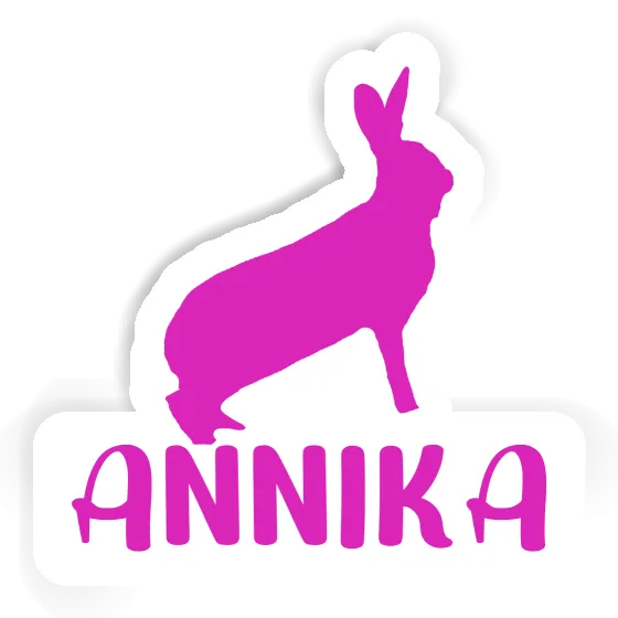 Sticker Rabbit Annika Image