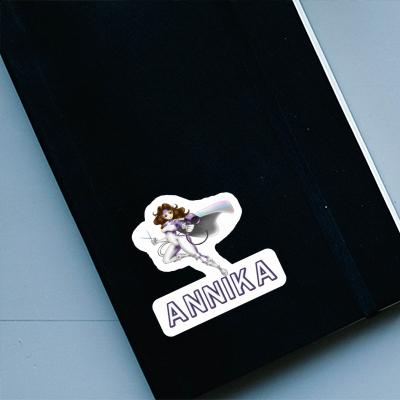 Annika Sticker Hairdresser Notebook Image