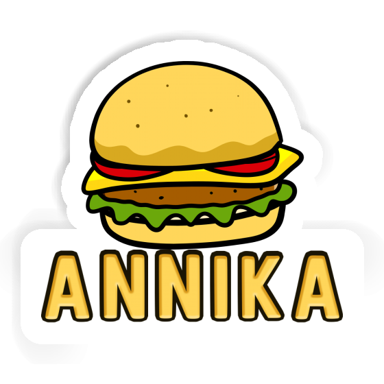 Aufkleber Hamburger Annika Notebook Image