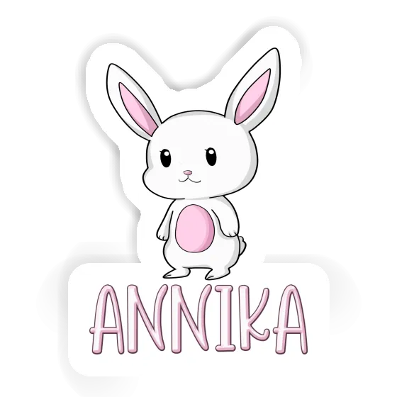 Sticker Annika Hare Laptop Image