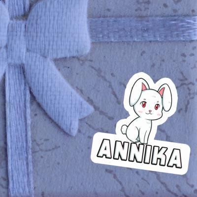 Rabbit Sticker Annika Laptop Image