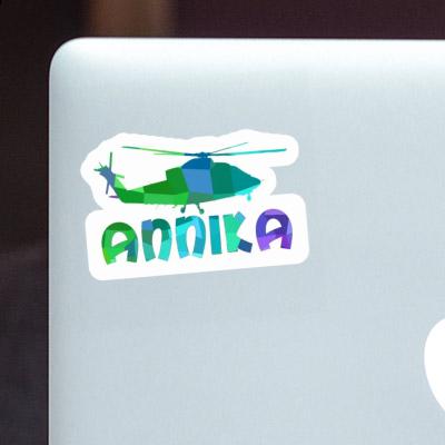 Helikopter Sticker Annika Notebook Image