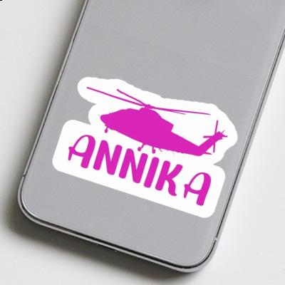 Helicopter Sticker Annika Laptop Image