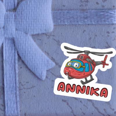 Sticker Annika Helicopter Notebook Image