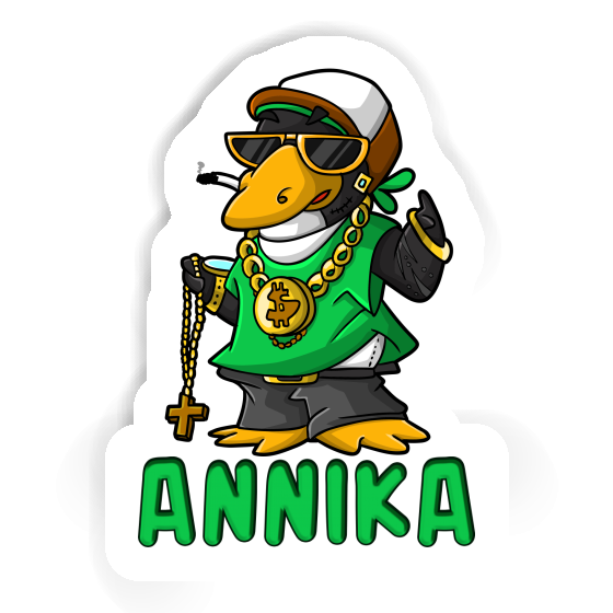 Sticker Hip-Hop Penguin Annika Gift package Image