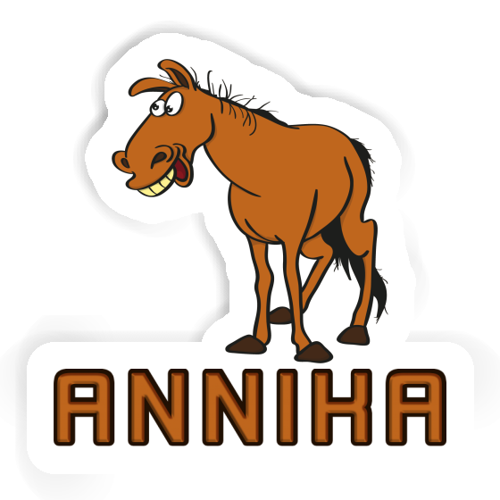 Sticker Horse Annika Laptop Image