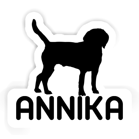 Annika Autocollant Chien Gift package Image