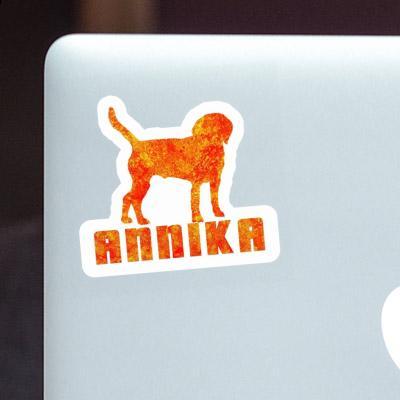 Aufkleber Hund Annika Laptop Image