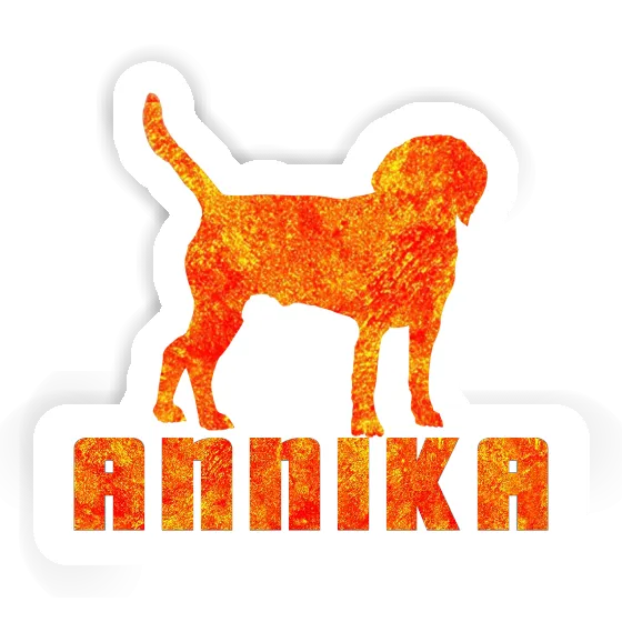 Chien Autocollant Annika Laptop Image