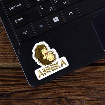 Hedgehog Sticker Annika Notebook Image