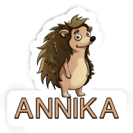 Standing Hedgehog Sticker Annika Gift package Image