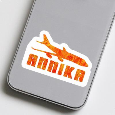 Sticker Annika Jumbo-Jet Laptop Image