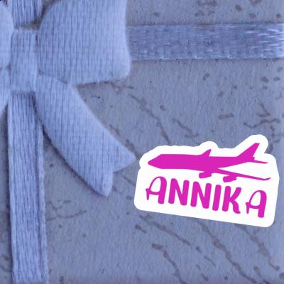 Sticker Annika Jumbo-Jet Laptop Image