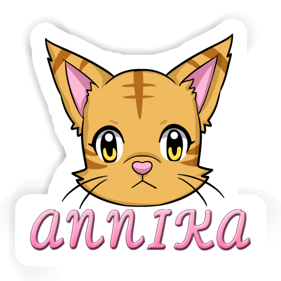 Sticker Annika Cathead Laptop Image