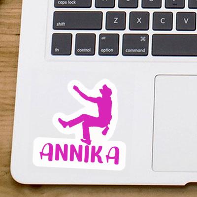 Climber Sticker Annika Notebook Image