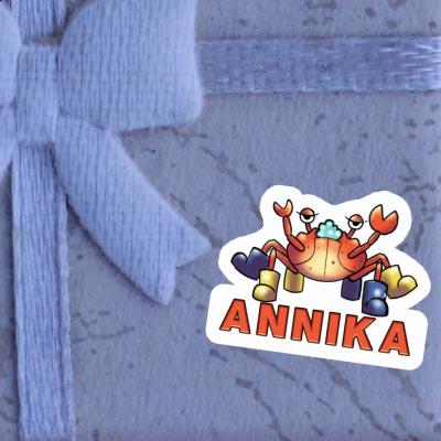 Annika Sticker Crab Laptop Image