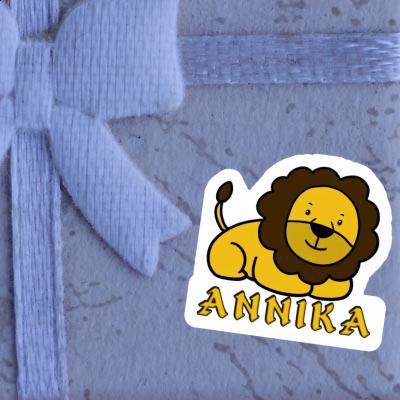 Autocollant Annika Lion Gift package Image