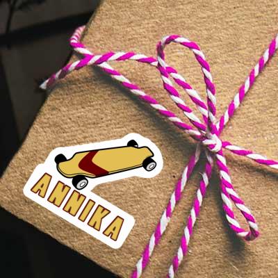 Aufkleber Annika Skateboard Gift package Image