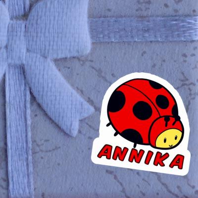 Annika Autocollant Coccinelle Image