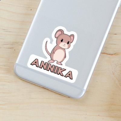 Autocollant Annika Souris Gift package Image