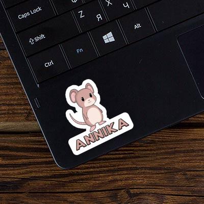 Annika Sticker Mouse Laptop Image