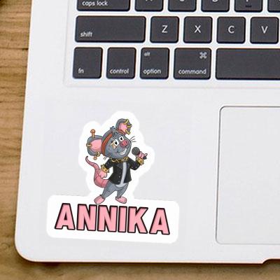 Annika Aufkleber Sängerin Gift package Image