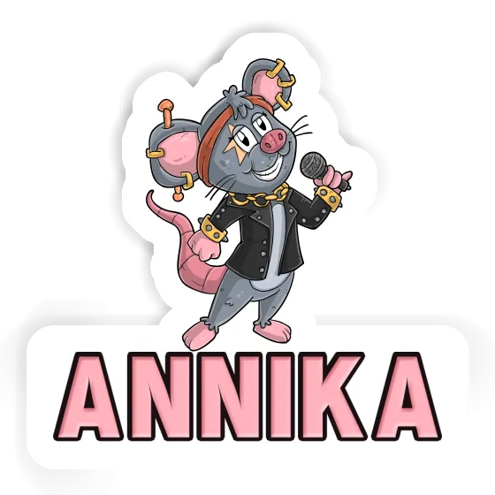 Sticker Singer Annika Laptop Image