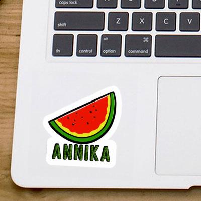 Watermelon Sticker Annika Notebook Image