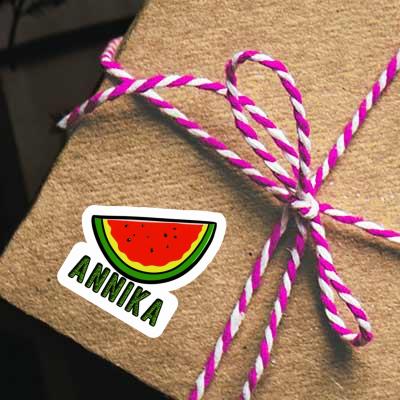 Watermelon Sticker Annika Notebook Image