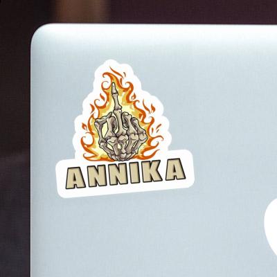 Annika Sticker Mittelfinger Gift package Image