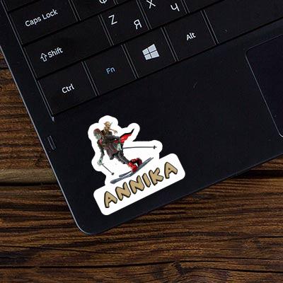 Sticker Telemarker Annika Laptop Image