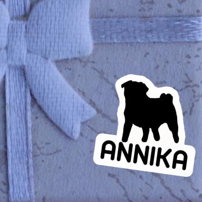 Pug Sticker Annika Gift package Image