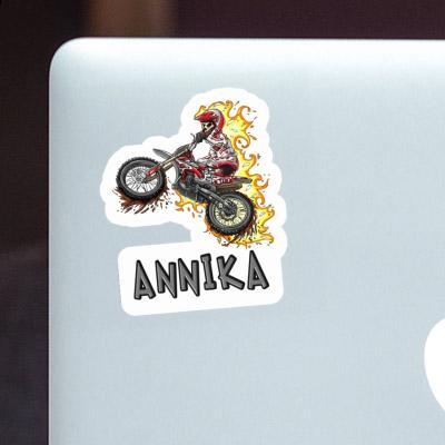 Sticker Annika Motocross Rider Gift package Image