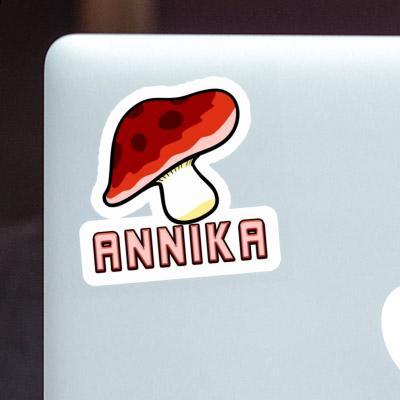 Annika Aufkleber Pilz Laptop Image