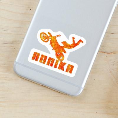 Sticker Motocross Rider Annika Image