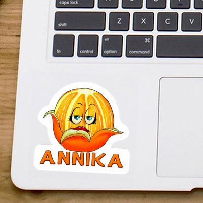 Annika Sticker Orange Image