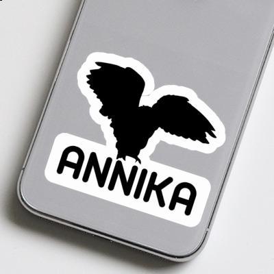 Sticker Annika Owl Laptop Image