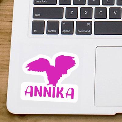 Aufkleber Annika Eule Notebook Image