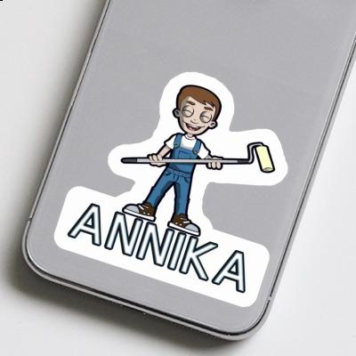 Sticker Painter Annika Notebook Image