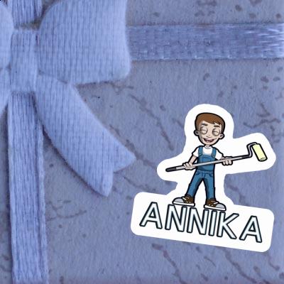 Sticker Painter Annika Laptop Image