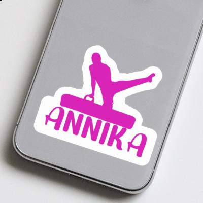 Gymnast Sticker Annika Notebook Image