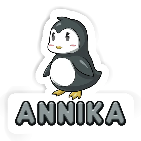 Sticker Penguin Annika Notebook Image