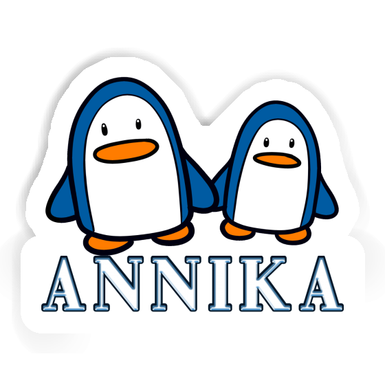 Annika Autocollant Pingouin Gift package Image