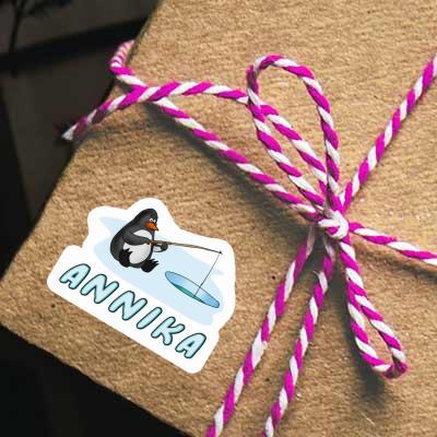 Fishing Penguin Sticker Annika Gift package Image